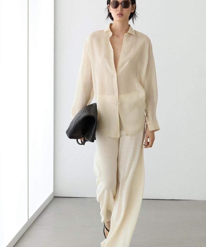 Masimodutti Fluid Wide Leg Pants