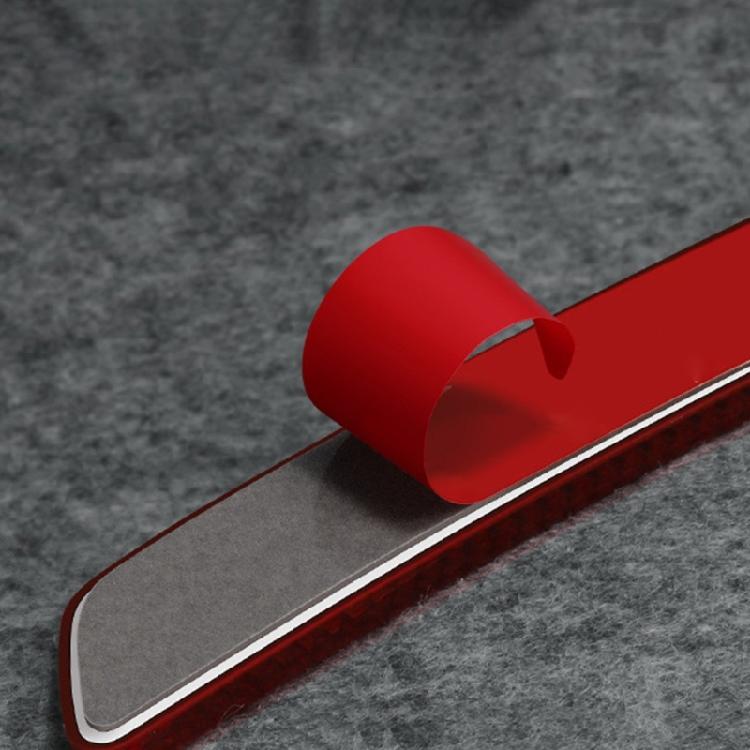 2pcs Car Accessory Warning Reflective Tape Strips Car Side Marker Sticker Reflective Trim Decal Auto Reflector Stickers