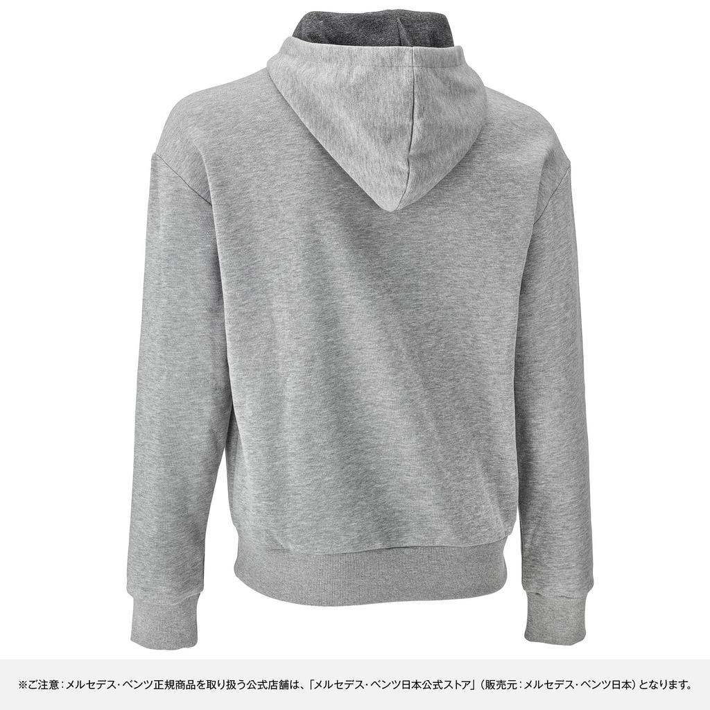 Genuine Sweatshirt Hoodie Gray M [Mercedes-Benz] [Mercedes-Benz Collection]