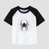 T-shirt Stampata da Bambino con Girocollo, Tessuto in Cotone, Top Casual alla Moda a Maniche Corte per Ragazzo per l'Estate
