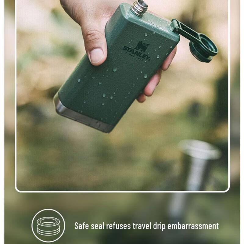 Stanley Adventure Series Edelstahl Taschenflasche & Schnapsglas Set