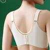 Steel Rimed Bra Women's Plus Size Bra No Sponge Summer Thin Bra Full Cup Anti Sagging Bra