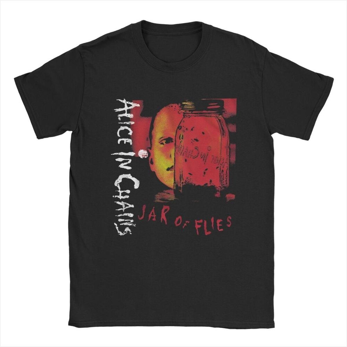 

Alice in Chains Band Dirt T-Shirts Men Heavy Metal Music Awesome Pure Cotton Tees Round Neck Short Sleeve T Shirts Summer merch XL