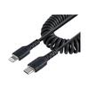 USB-C uz Lightning kabelis - StarTech.Com - 50cm - Melns - MFi sertificēts - Ātra uzlāde