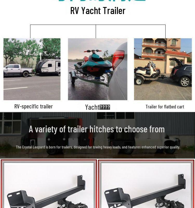 Detachable Rear Towing Hook for BMW X5/X1/X2/X3/X4/X6/X7 Trailer Bars