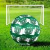 Ruge Leao Sporting Portugal's Pride Soccer Ball Size 5 Soccer Ball, Machine-stitched, Durable, Suitable for Training and Matches Fan Gift