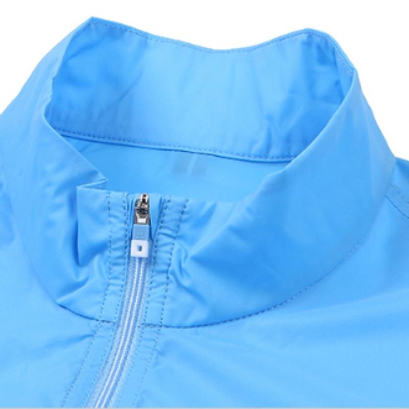 Onoff Men S Windbreaker Single Layer Of1102ga Blue
