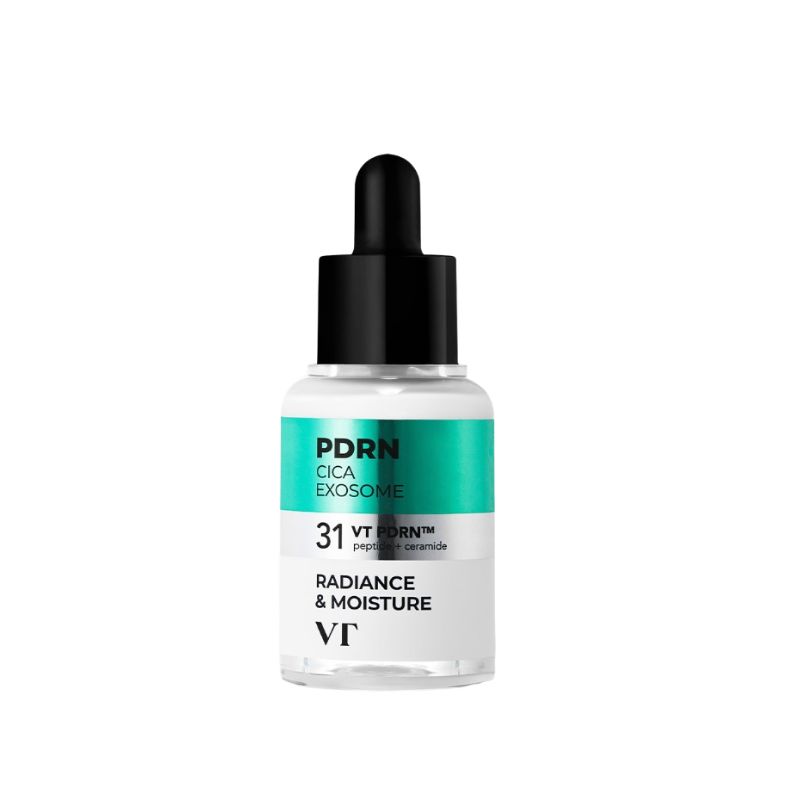 VT Cosmetics R5 PDRN Firming Ampoule Cica Exosome Skin Regeneration & Elasticity Booster 30ml