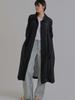 Sorry, Too Much Love New Spring See-Through Trench Coat_Black