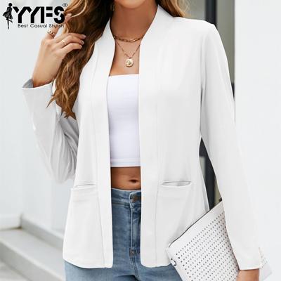 Women's Fashion Casual Spring Autumn Solid Color Print Long Sleeve Blouses & Shirts