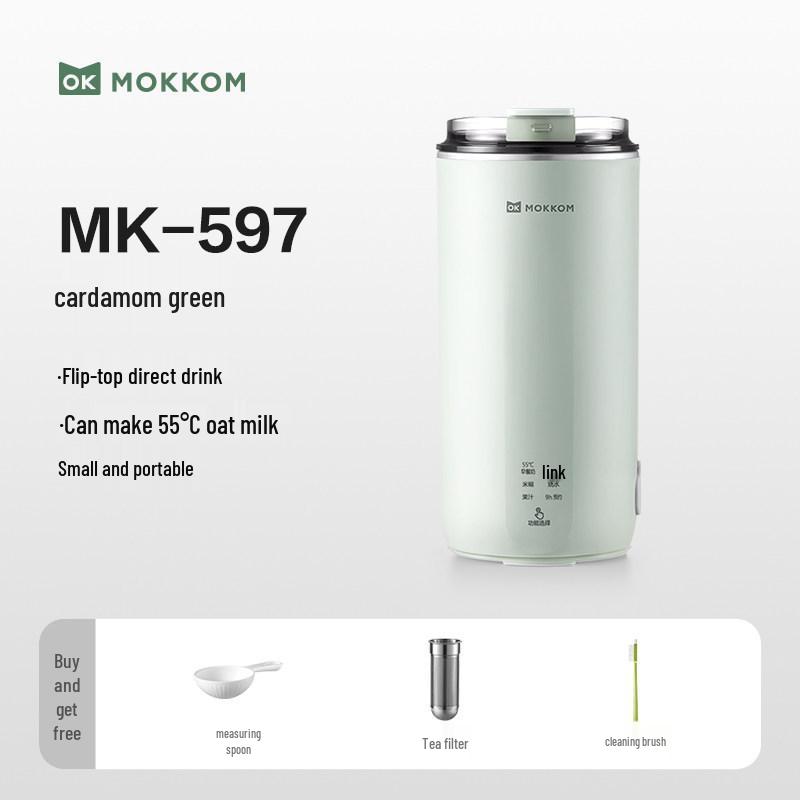 MOKKOM Mogke Sojas Piena Gatavotājs: Kompakts