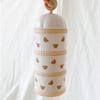 3 Layers Kids Snack Container Cartoon Bear Portable Formula Dispenser Infant Food Tank  Room