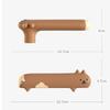 Cute Silicone Door Knob Cover Cat Shape Cold-proof Door Handle Cover Anti-collision Protective Pad Home