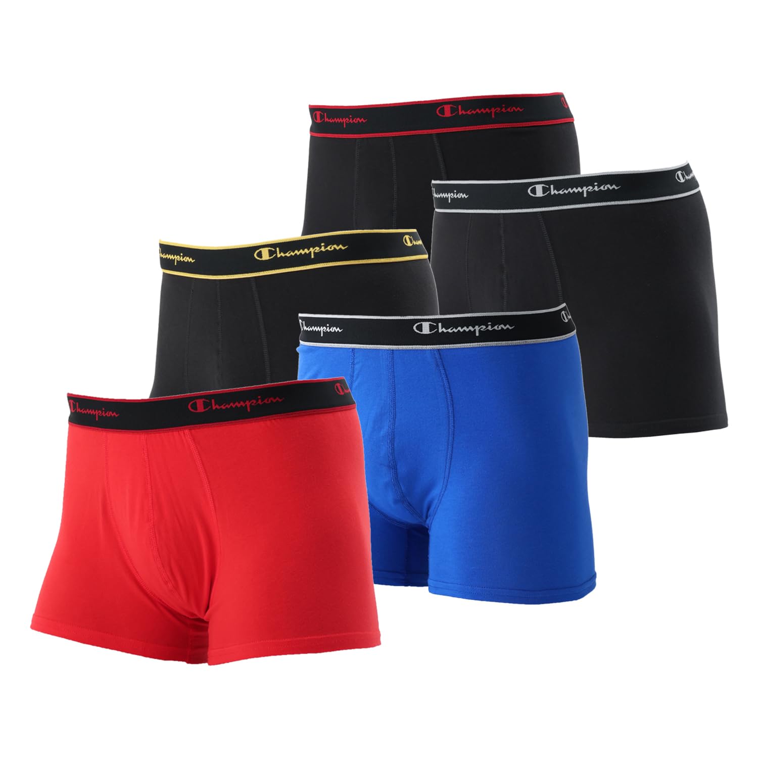 

Трусы-боксеры Champion с дезодорирующим эффектом, ассорти, M (5 упаковок) Антибактериальный, Дезодорирующий, Чистый, Эффект, Комплект из 5 трусов, CM6ES702J, Мужской, 997,