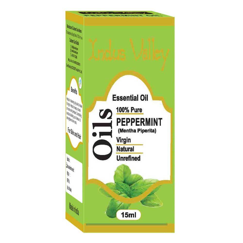 Olejek eteryczny z mięty pieprzowej (15 ml), Olejek miętowy, Dolina Indyjska