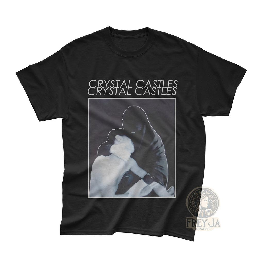 Exkluzivní tričko Crystal Castles - Unisex tričko hudební kapely - Hudební oblečení dárek - Merch k albu III