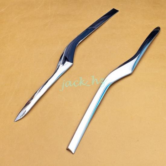Chrome Rear Trunk Tailgate Trims Molding For Toyota Venza Harrier Accessories