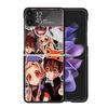 Toilet Bound Hanako Kun Anime Clear Phone Case For Samsung Z Flip 7 6 5 4 3 Galaxy ZFlip7 ZFlip6 ZFlip5 ZFlip4 ZFlip3 5G Print C