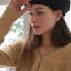 OVT-U Ribbon Knit Beret (3color)