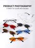 Polygon Metal Sunglasses For Women Small Metal Frame Trendy Shades Design Luxury Sun Glasses Uv400 Eyewear