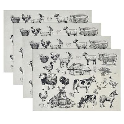 4 vnt. Popierinės keraminės lipdukai Puodininkystės keramika Molio perkėlimo popierius Po glazūra Gėlių popierius Mišrios formos 380x528x0.1mm