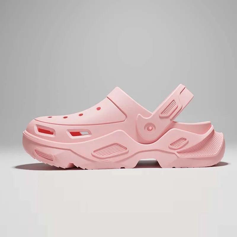 Couple Heightening Sandals Men Comfortable Soft Platform High-heeled Outdoor Non-slip Waterproof Sandals For Women Clogs
