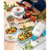 Skater Peter Rabbit Bento Box, 600ml, Antibacterial, Soft Filling, Dome-Shaped Lid, Two-Tier, Made In Japan, PFLW4AG-A
