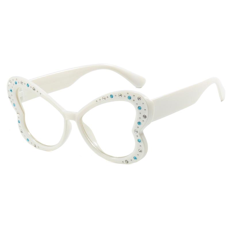Anti-blue Light Glasses Butterfly Shape Eyewear Women Men Artistic Sense Eyewear Blue Light Blocking Man Lady Computer Eyeglas