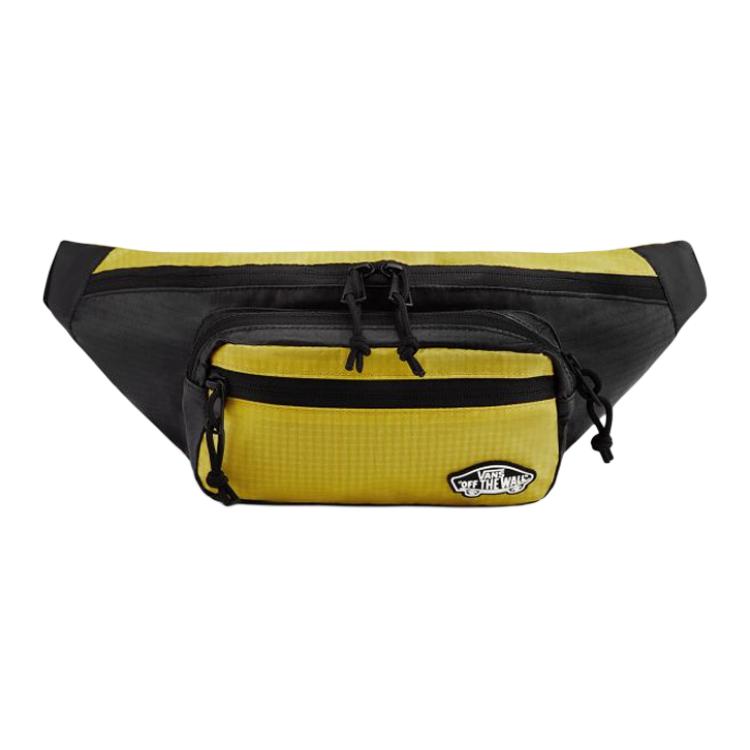New Vans Polyester Crossbody Bags Fanny Pack Regular Unisex Yellow Black Multicolor VN0A47QETVT