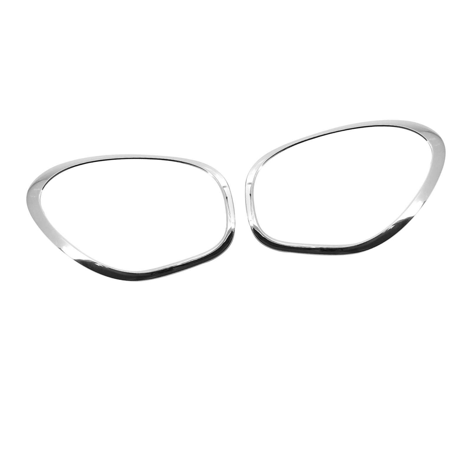 2Pcs Car Headlight Bezel 51139801573 51139801574 Headlamp Bezel Cover for Mini Cooper R60 Countryman Replace Parts Durable