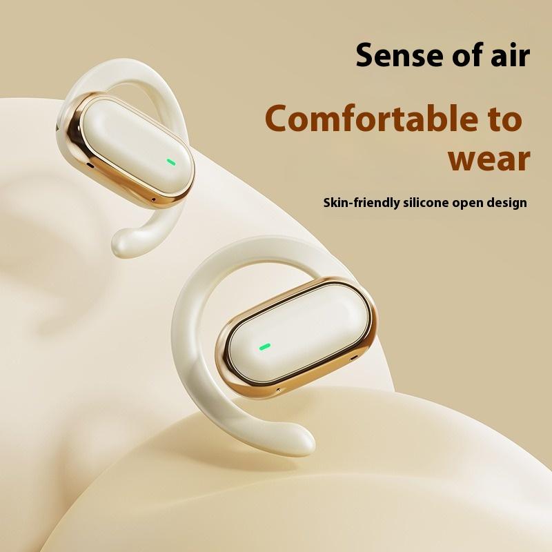 Wireless Bluetooth Earphones, Ear-hook Earbuds Power Display Earphone for HD Sound Headphones Sports Music Headsets