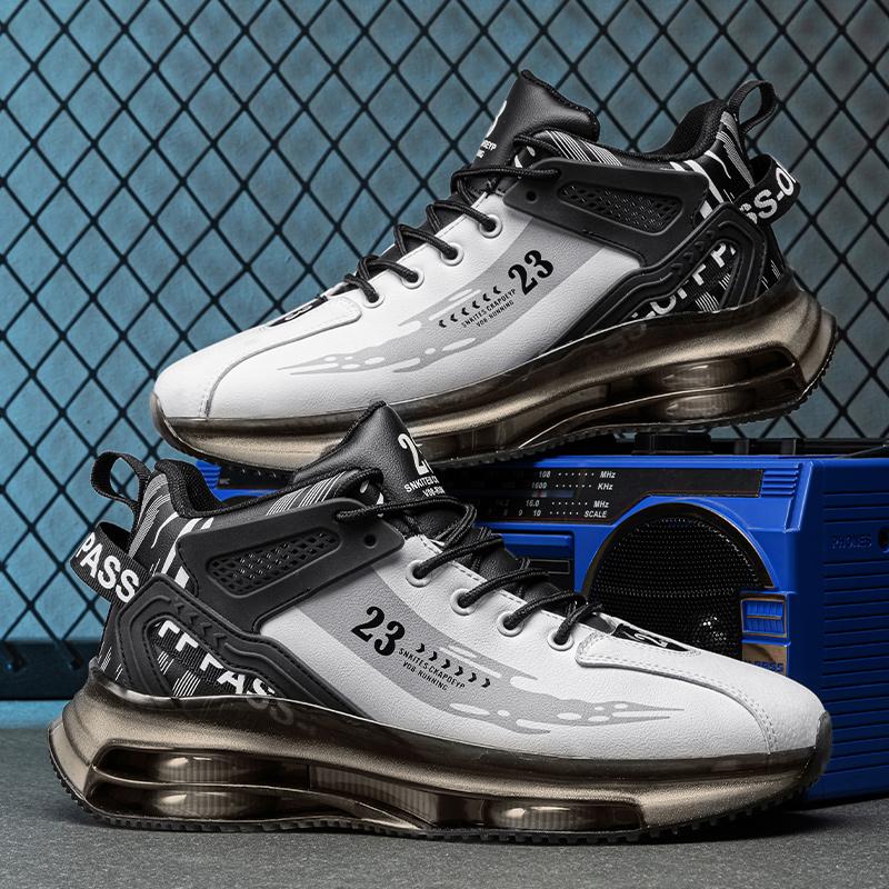 Men Sneaker Shoes Casual Sports Basketball Shoes for Men High Top Male Running Shoes Walking Style Shoes Fashion Footwear