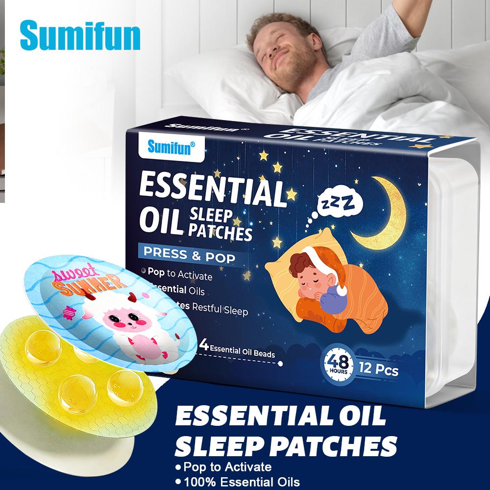 High Quality Hot Sale New Sleep Soothing Patches Improve Sleep Quality Non-Woven Fabric Body Use Sumifun K000131 Non-Woven Fabric