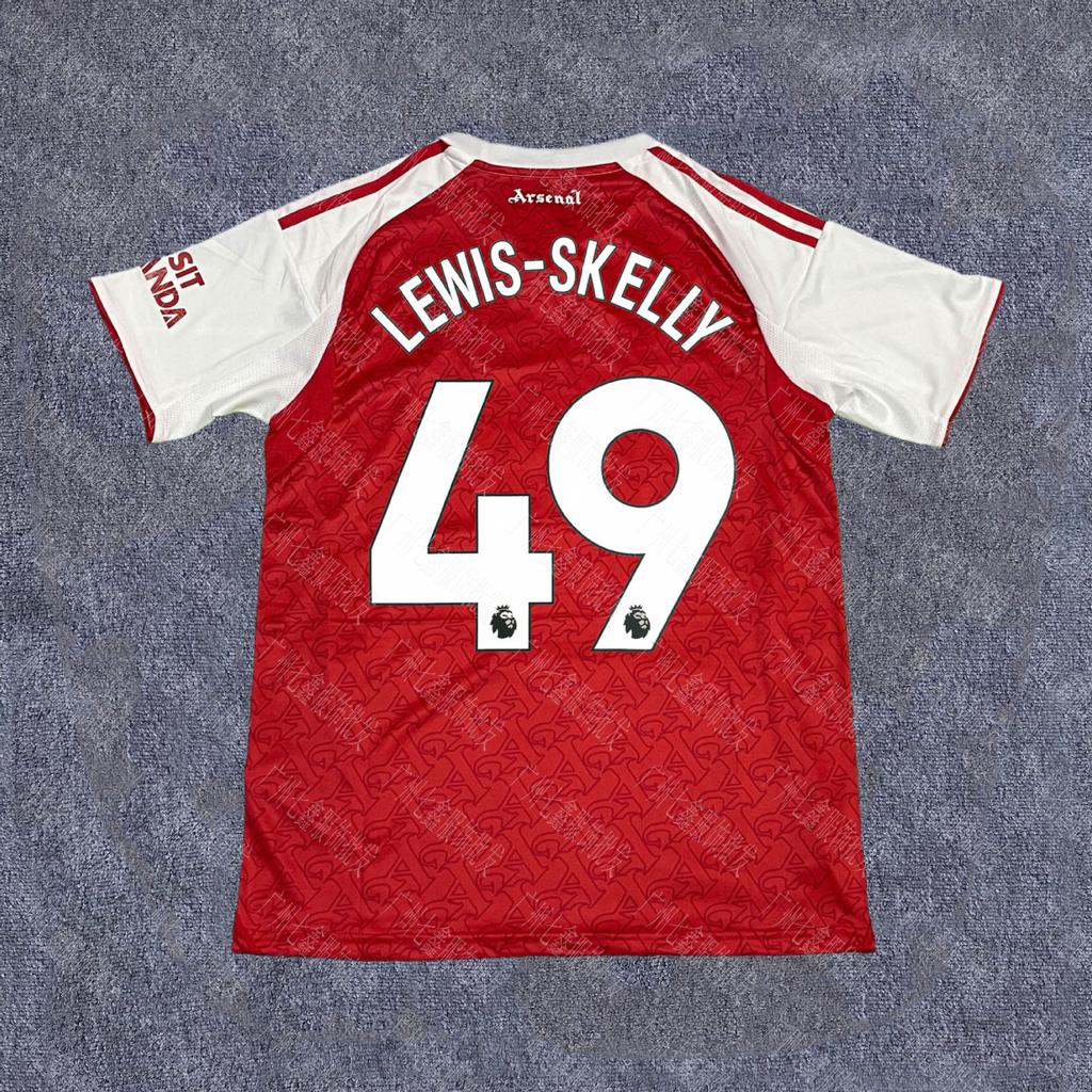 Cross-border Delivery 242526 Arsenal Short-sleeved Jersey, Star Number, Quality Printing Number, Spot Size T-shirt, Rest Assured To Shoot