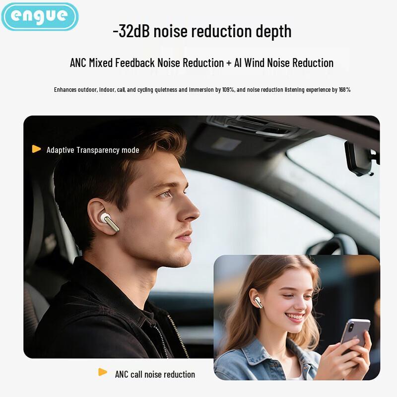 Engu EG-AP26 Semi-In-Ear Bluetooth Earphones