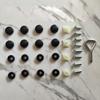 License Plate Holder Screws with Caps Universal Car Number Plate Frame Holder Mounting Fastener Screws & Cover Caps Kit