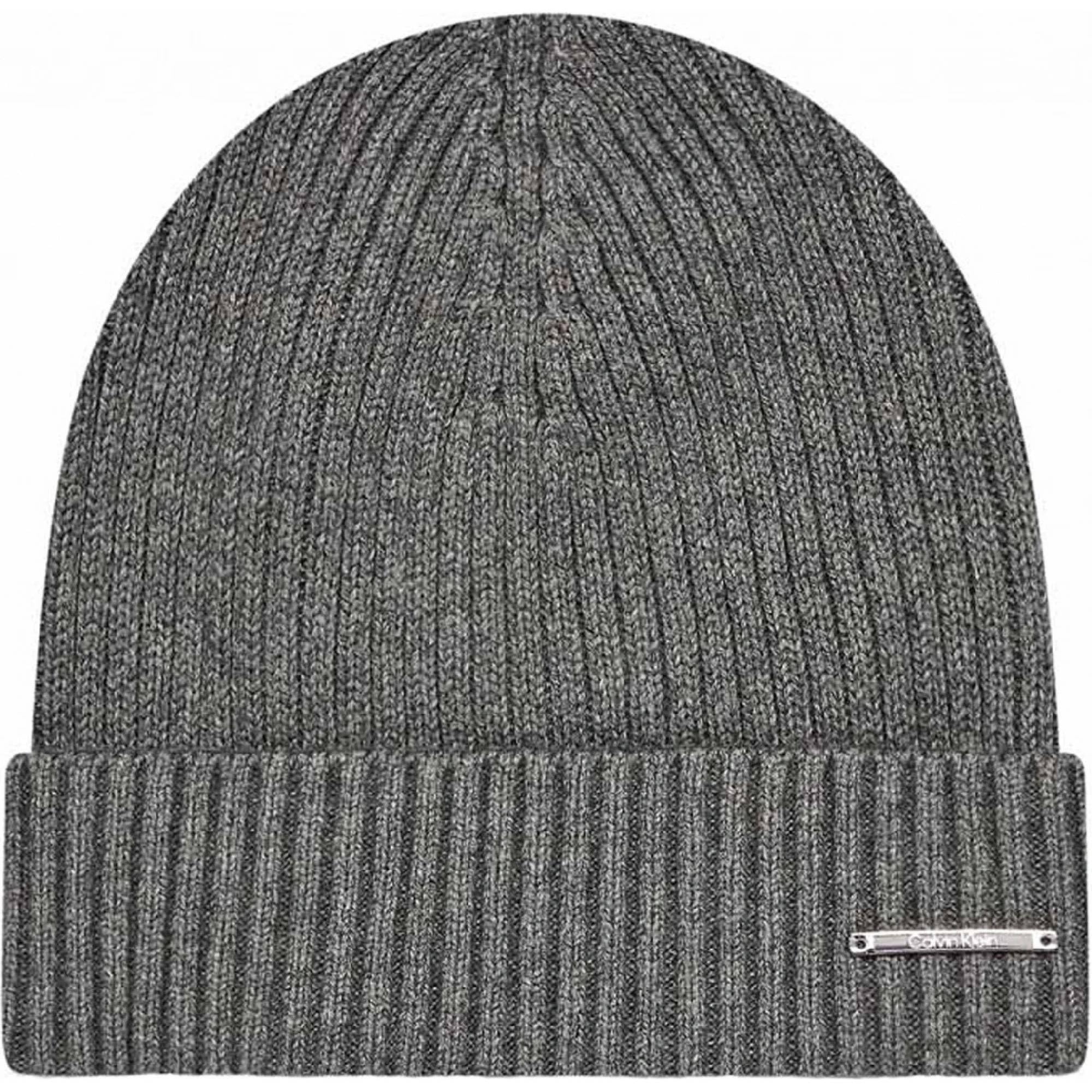 

Calvin Klein Jeans Knit K50K507496 Men s Cap, Gray, [Used] серый