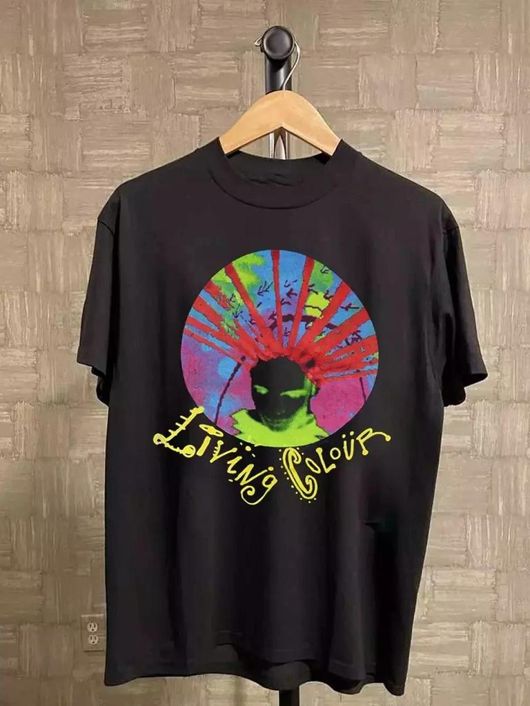 Living Colour Rock Band Unisex SHort Sleeve T Shirt Full Size S- RD471