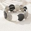 Color Matching Irregular Round Elastic Bracelet Christmas Party Wearer Bracelet