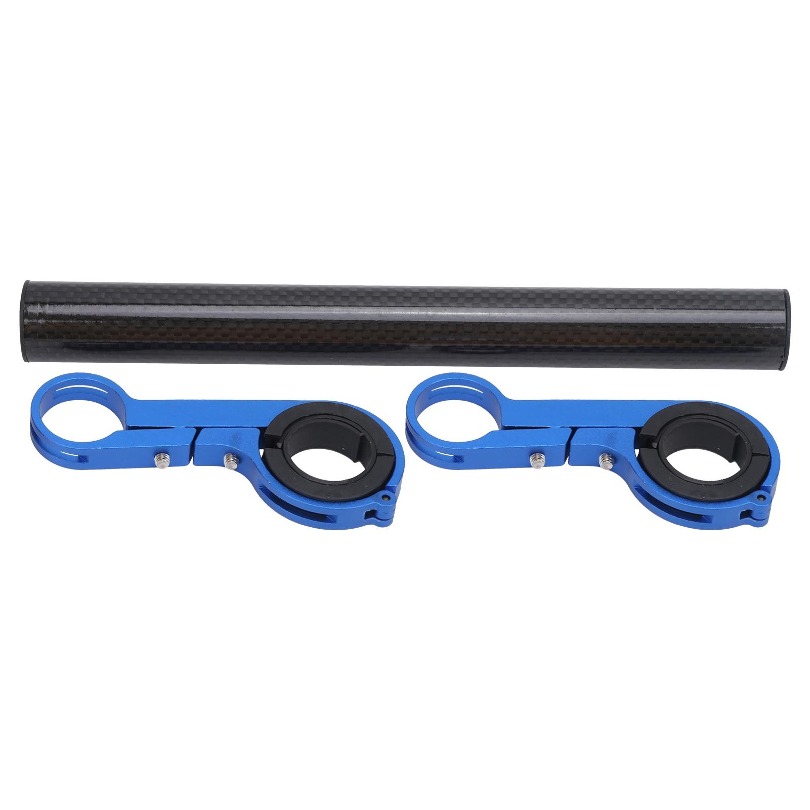 

20СМ Углеродная труба Велосипедный удлинитель руля Кронштейн Крепление Велосипедное крепление для фары Подставка для руляЧерный 20СМ