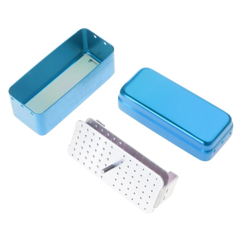 Portable Polishing Brush Cup Block With 72 Holes Efficient Easy To Clean Dental Box For Dental Tool Organization