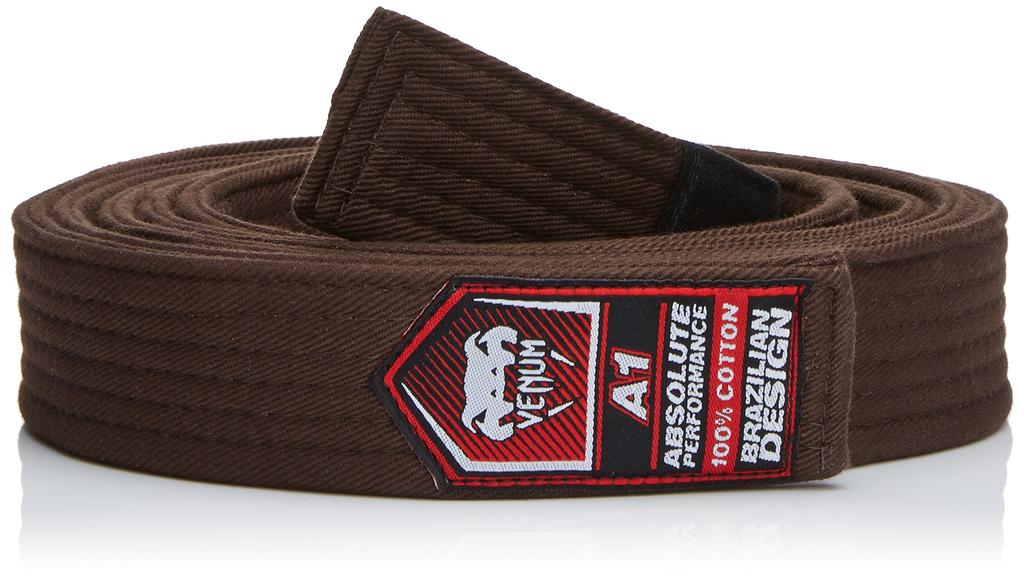 VENUM Brazilian BJJ Belt Jiu-Jitsu (Brown) (A3)