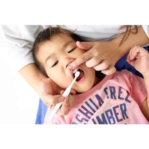 Pigeon Finishing Toothbrush, Soft, for Thorough Brushing from the Time Molars Emerge (12 Months To 3 Years Old)