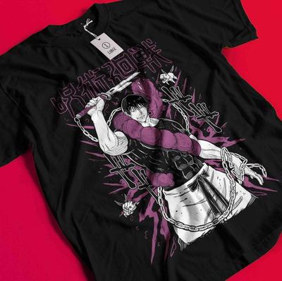 Toji Fushiguro T-Shirt Gojo Satoru Shirt Jujutsu Kaisen Tshirt Tee Sukuna Geto