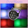 Projecteur LED Par Can Polyvalent 140W DJ DMX RVBW Éclairage d'ambiance Pour des Scènes de Spectacle Éblouissantes