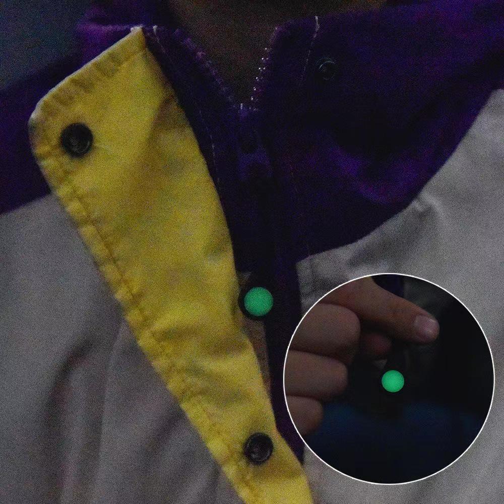 Glow-in-the-Dark Zipper Pulls: Outdoor Mountaineering Bag Accessories & Anti-Loss Cord Locks.