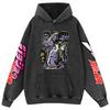 Retro Used Reine Baumwolle JOJO's Bizarre Adventure Hoodie Unisex
