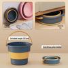 Foldable Portable Plastic Water Bucket Set