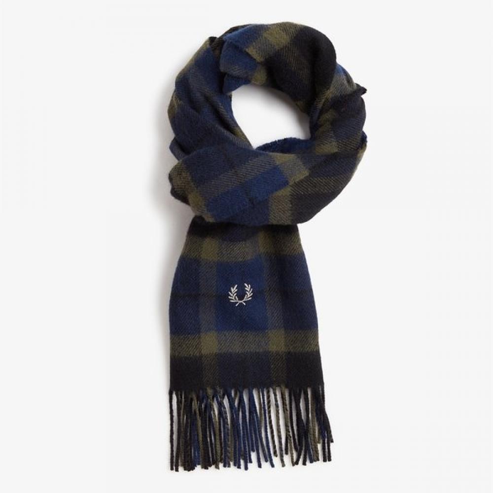 

Fred Perry Unisex Lambswool Tartan Scarf Cfpu2336141 T88 T88/10F