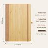 Eco-friendly Bamboo Notebook & Anti-spill Coffee Cup Gift Set